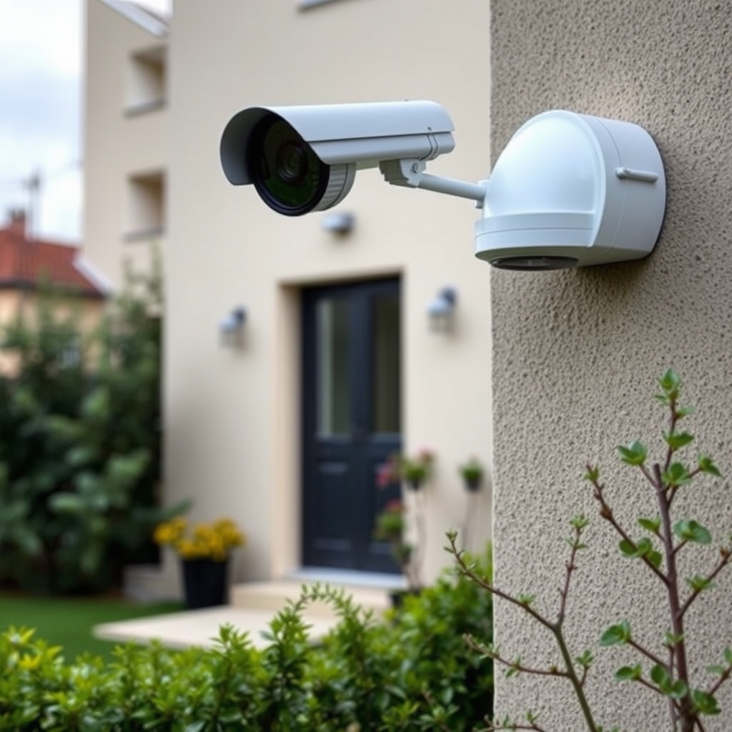 Alarme avec télésurveillance (illustration)